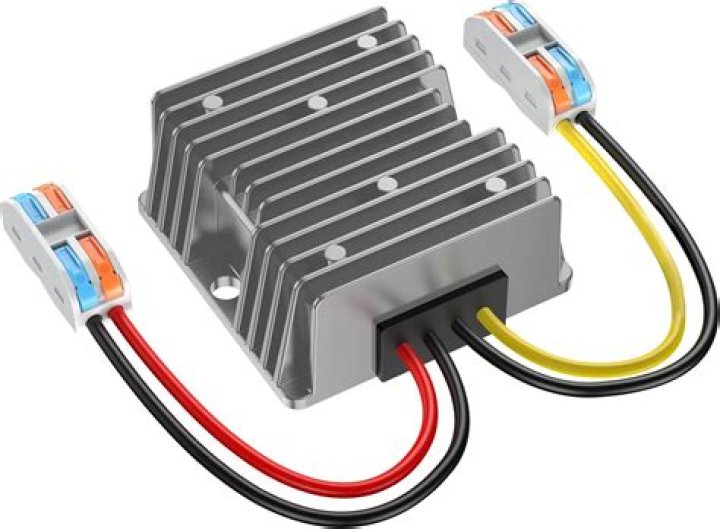 Can a 12 volt power converter run without a battery?