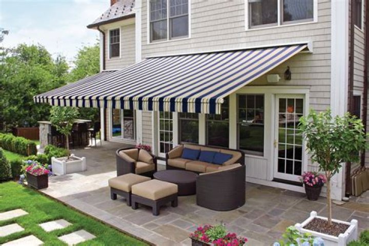 How much does it cost to replace the fabric on an awning?