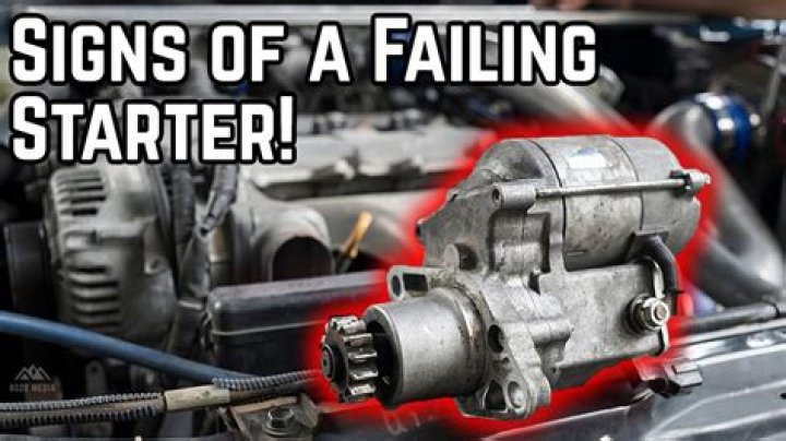 Why is my starter turning over slowly?